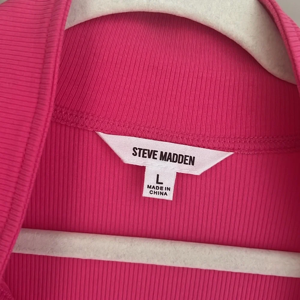 NWOT Steve Madden  sweater dress in pink color - Picture 2 of 5